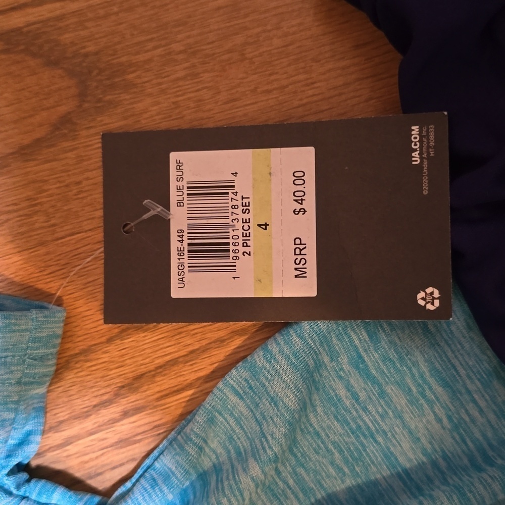 Under Armour Blue Set - Picture 2 of 2
